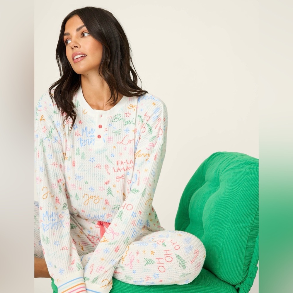 PJ Salvage “Fa La La” Ski Jammies